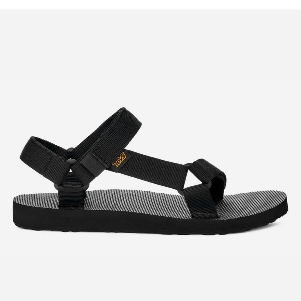NWOT Teva Black Strappy Sandals